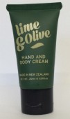Travel Size Lime & Olive Hand & Body Cream 30ml